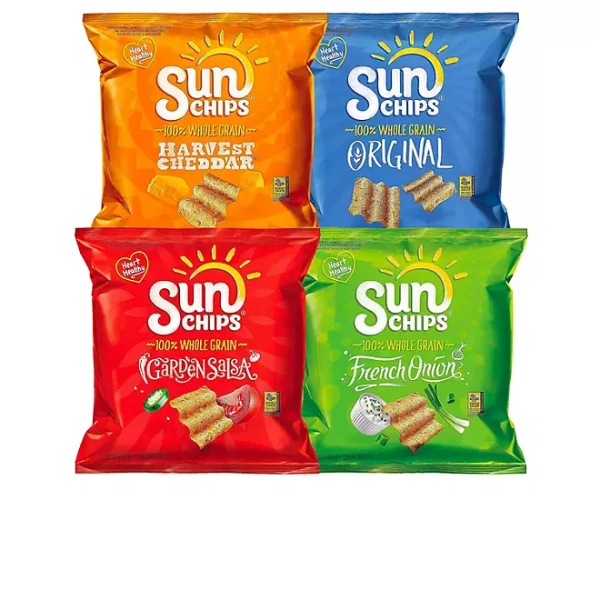 SunChips Variety Pack Whole Grain Chips, 30 pk.