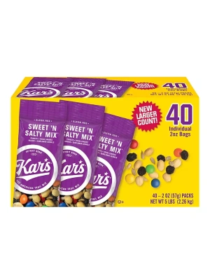 Kar's Sweet 'n Salty Trail Mix, 2 oz., 40 pk.