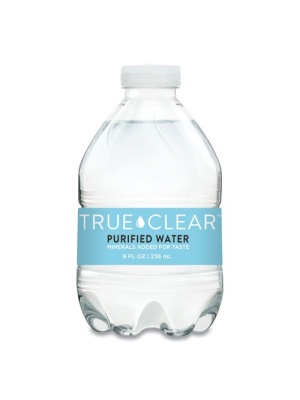 Purified Bottled Water, 8 oz Bottle, 24 Bottles/Carton