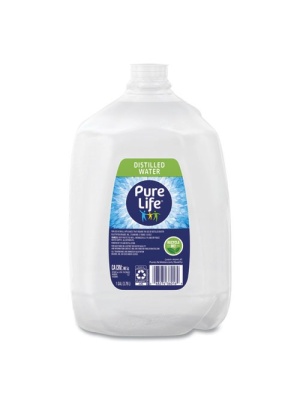 Distilled Water, 1 gal Bottle, 6 Bottles/Carton, 35 Cartons/Pallet