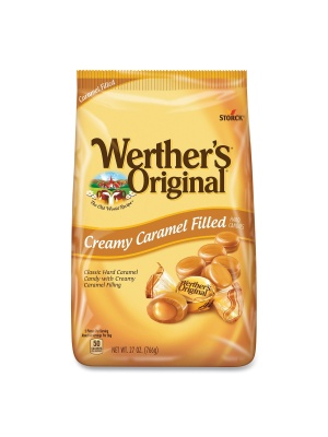 Hard Candies, Caramel, 27 oz Bag