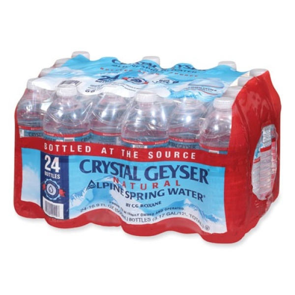 Natural Alpine Spring Water, 16.9 oz Bottle, 35/Carton