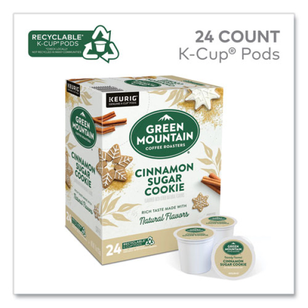 Cinnamon Sugar Cookie Coffee K-Cups, 24/Box